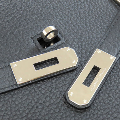 HERMES Gypsiere 28 SilverHardware Shoulder Bag Taurillon Clemence Ladies [Used]