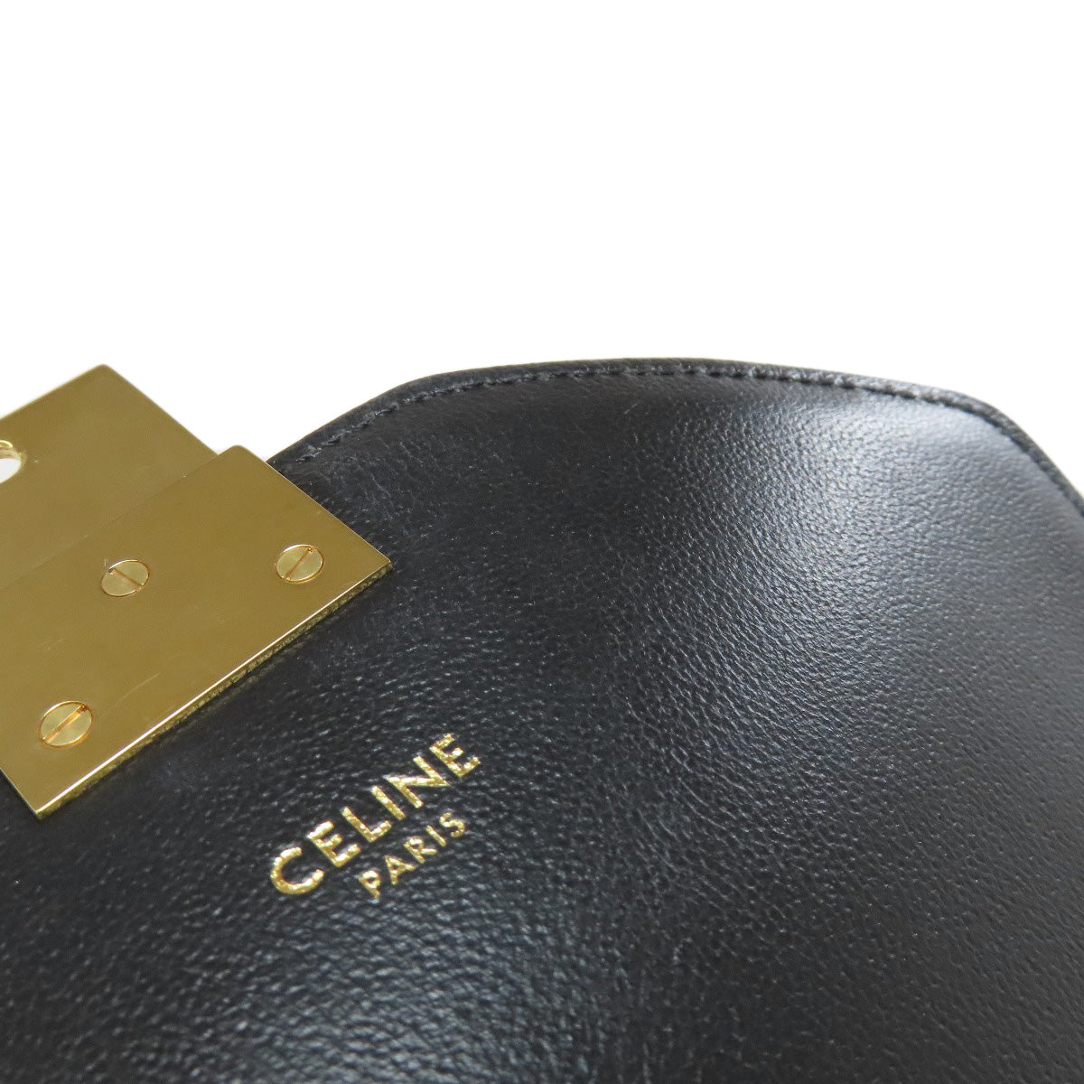 CELINE   Shoulder Bag ChainShoulder Leather Ladies