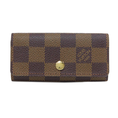 LOUIS VUITTON  N62631 key holder  Multicles4 Damier canvas Ladies