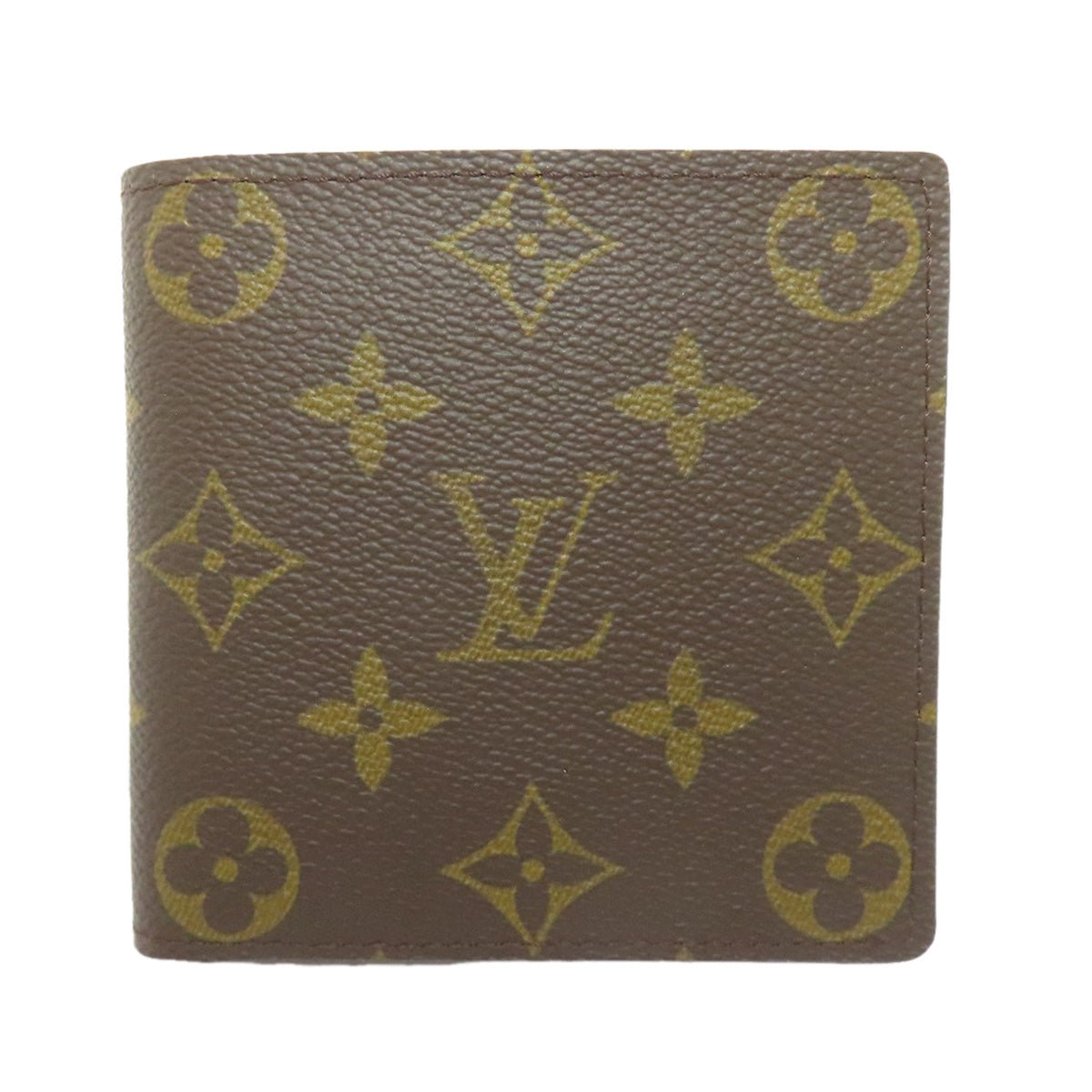 LOUIS VUITTON M61675 Portefeiulle・Marco (former) Bifold Wallet with Coin Pocket Monogram canvas Ladies [Used]