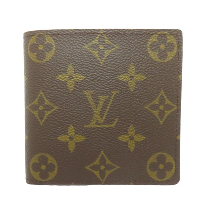 LOUIS VUITTON M61675 Portefeiulle・Marco (former) Bifold Wallet with Coin Pocket Monogram canvas Ladies [Used]