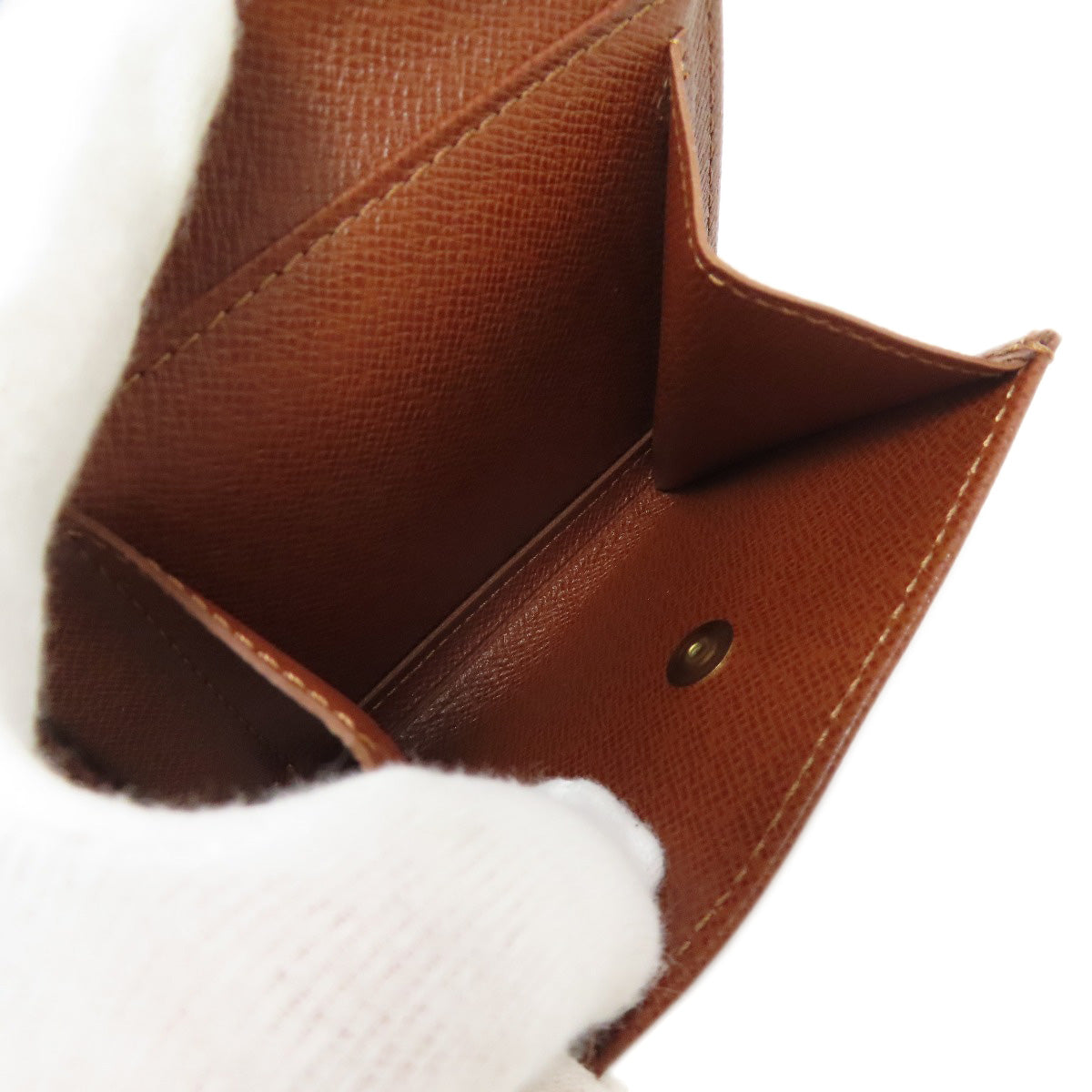 LOUIS VUITTON M61675 Portefeiulle・Marco (former) Bifold Wallet with Coin Pocket Monogram canvas Ladies [Used]