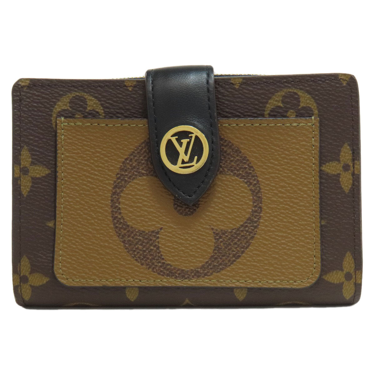 LOUIS VUITTON  M69432 Bifold Wallet with Coin Pocket Portefeiulle Juliet Monogram reverse Ladies