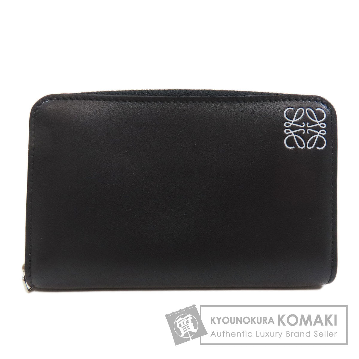 LOEWE anagram coin purse Leather Ladies [Used]