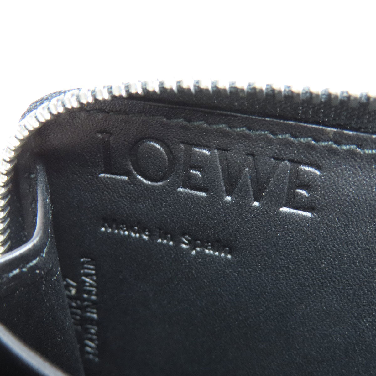LOEWE anagram coin purse Leather Ladies [Used]
