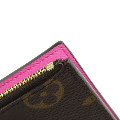 LOUIS VUITTON  M82383 Bifold Wallet with Coin Pocket Portefeiulle Lisa Monogram canvas Ladies