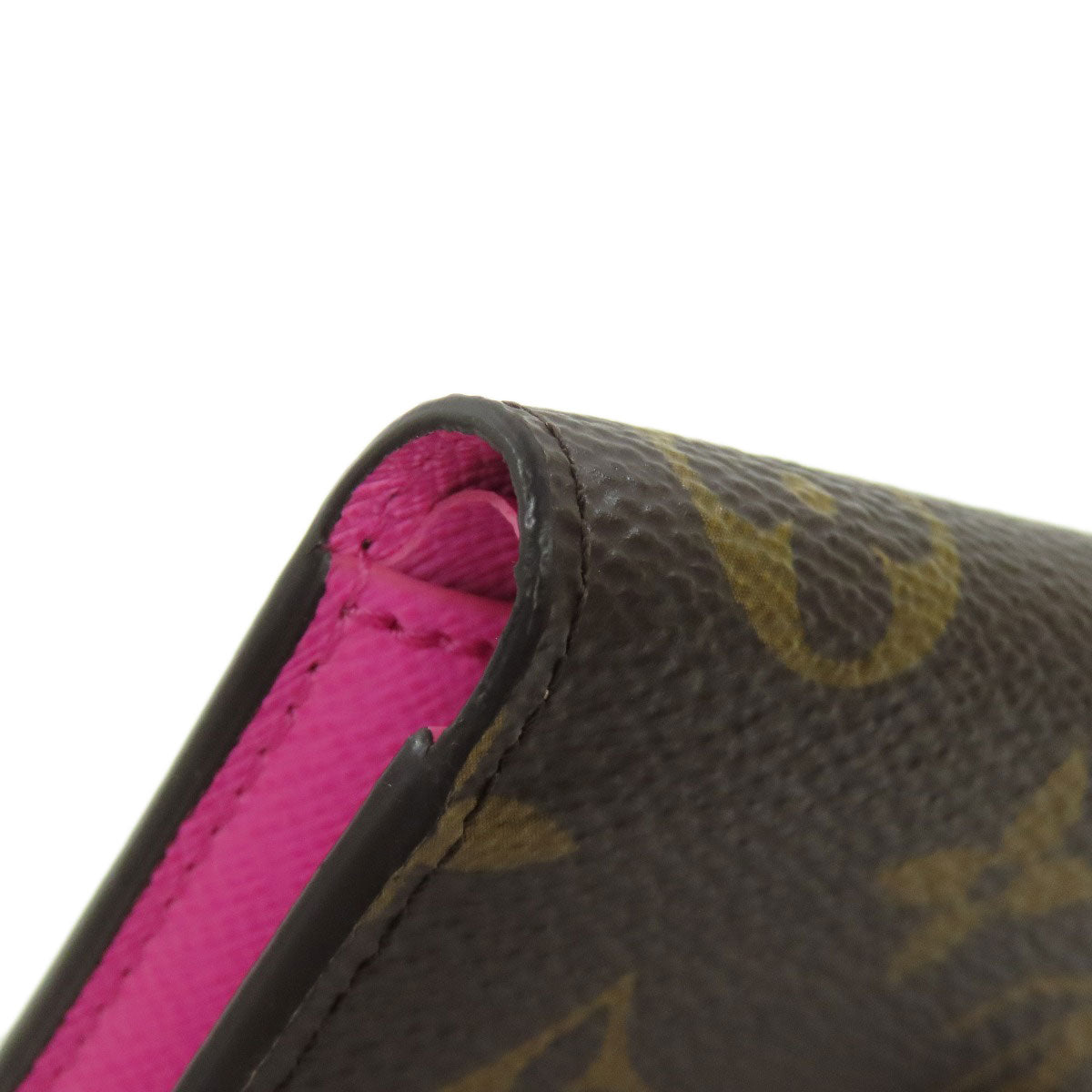 LOUIS VUITTON  M82383 Bifold Wallet with Coin Pocket Portefeiulle Lisa Monogram canvas Ladies