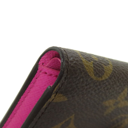 LOUIS VUITTON  M82383 Bifold Wallet with Coin Pocket Portefeiulle Lisa Monogram canvas Ladies