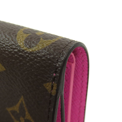 LOUIS VUITTON  M82383 Bifold Wallet with Coin Pocket Portefeiulle Lisa Monogram canvas Ladies