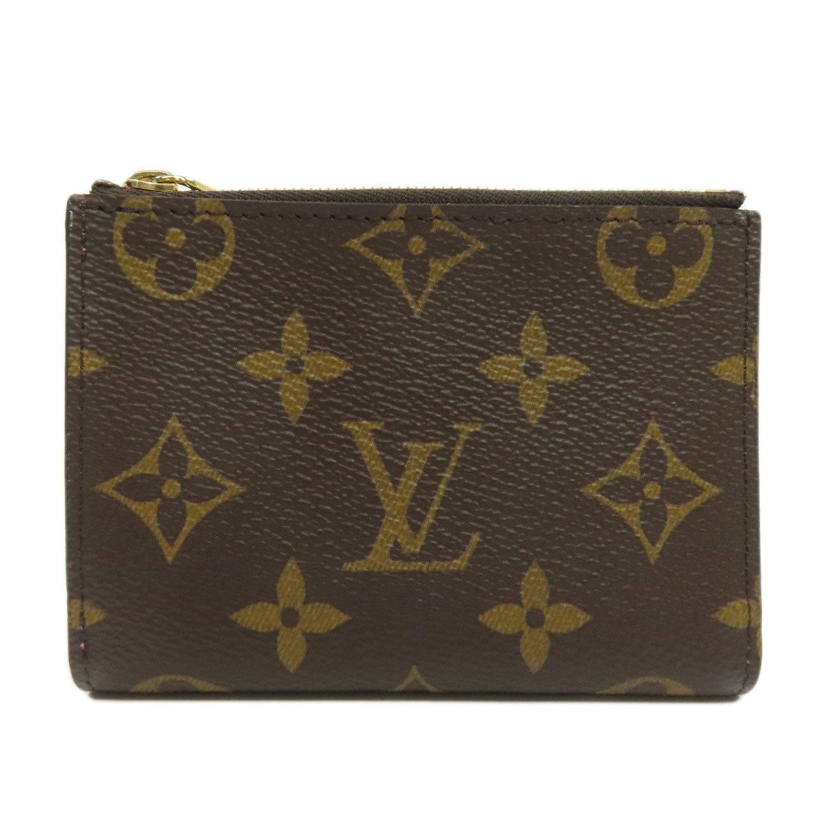 LOUIS VUITTON  M82383 Bifold Wallet with Coin Pocket Portefeiulle Lisa Monogram canvas Ladies