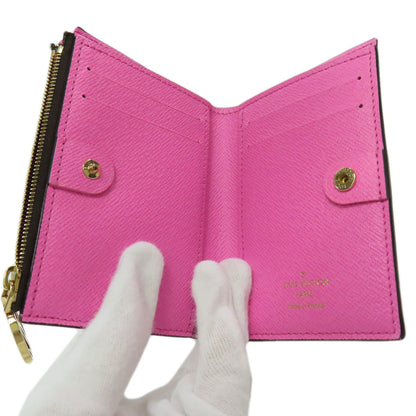 LOUIS VUITTON  M82383 Bifold Wallet with Coin Pocket Portefeiulle Lisa Monogram canvas Ladies