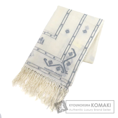 HERMES Carriage pattern Stall Silk CottonLadies [Used]