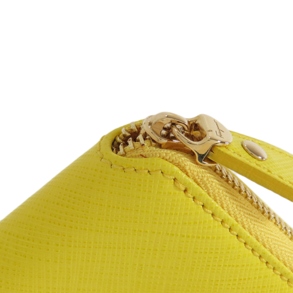 Salvatore Ferragamo Vara ribbon coin purse Leather Ladies [Used]