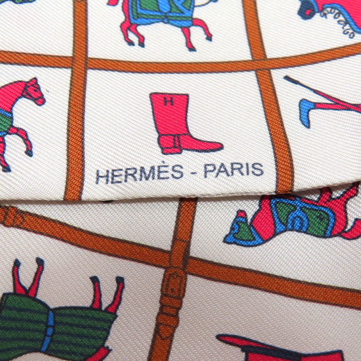 HERMES   Scarf Twilly Silk Ladies