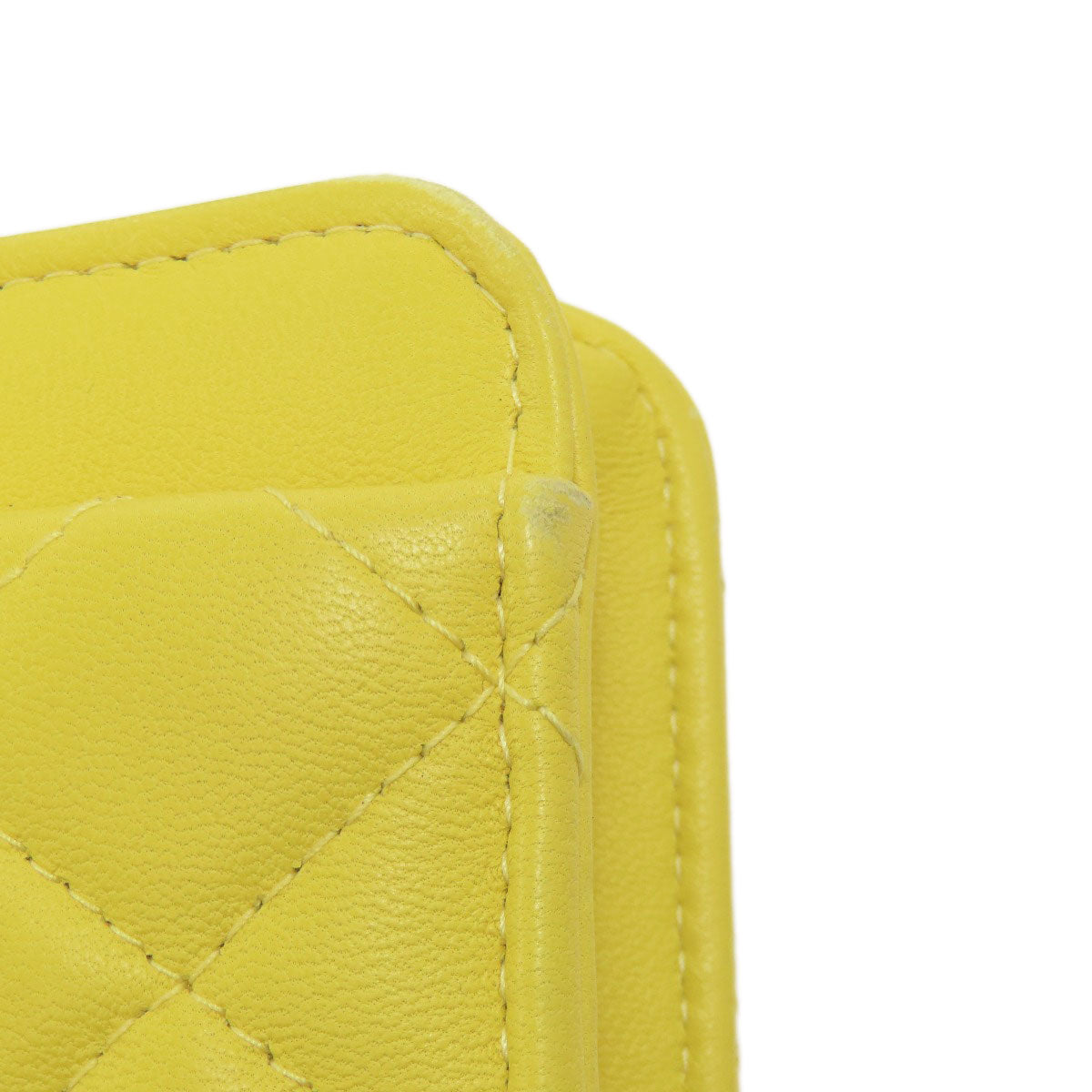 CHANEL ChainShoulder SilverHardware GoldHardware Shoulder Bag Lambskin Ladies [Used]