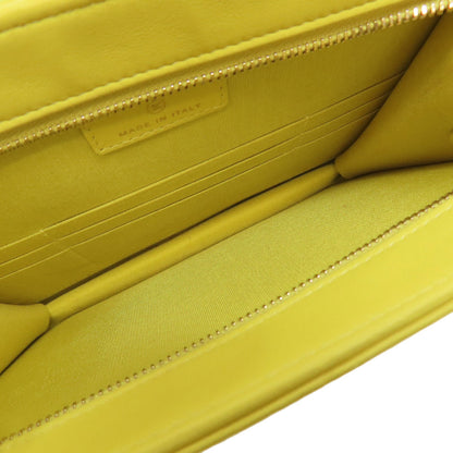 CHANEL ChainShoulder SilverHardware GoldHardware Shoulder Bag Lambskin Ladies [Used]