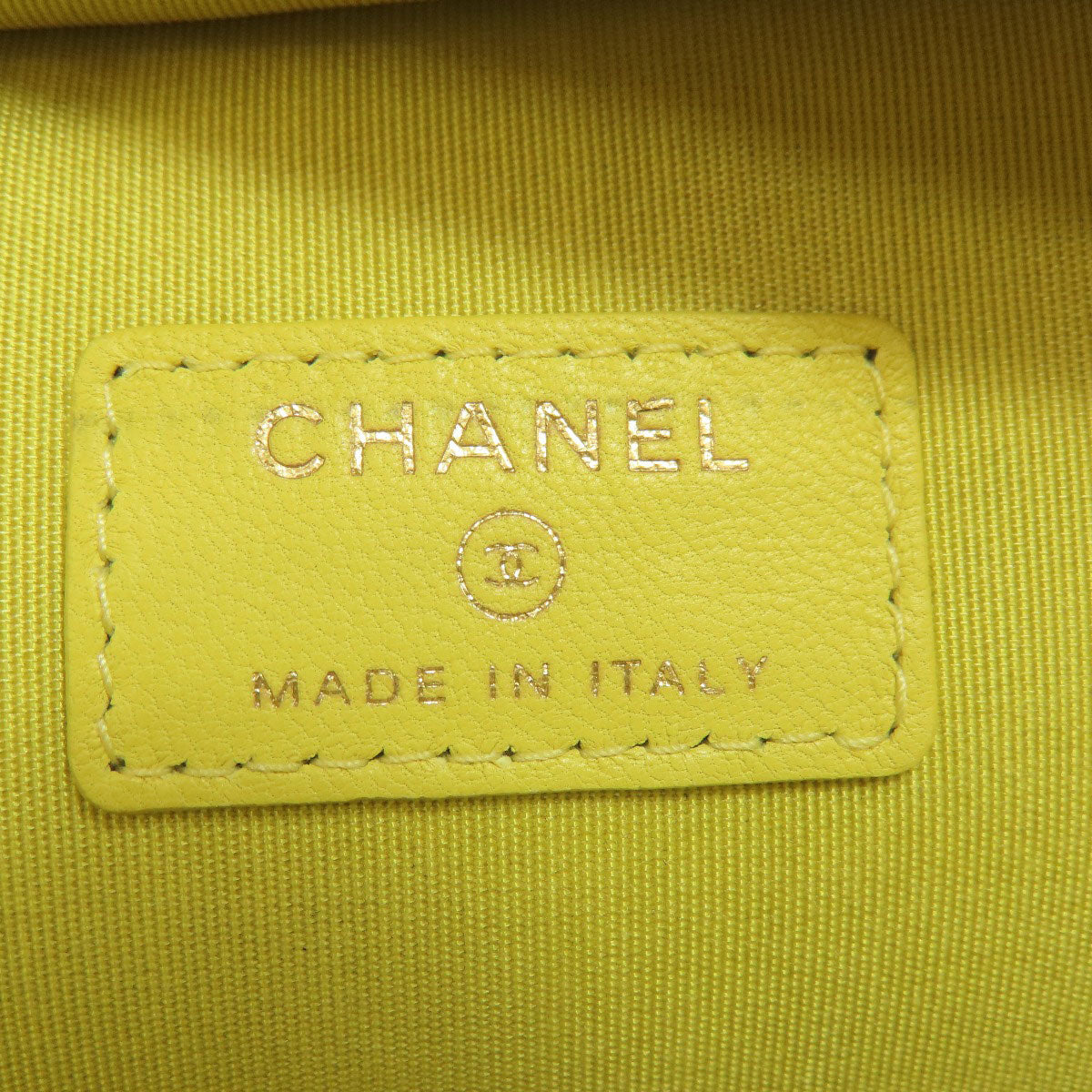 CHANEL ChainShoulder SilverHardware GoldHardware Shoulder Bag Lambskin Ladies [Used]