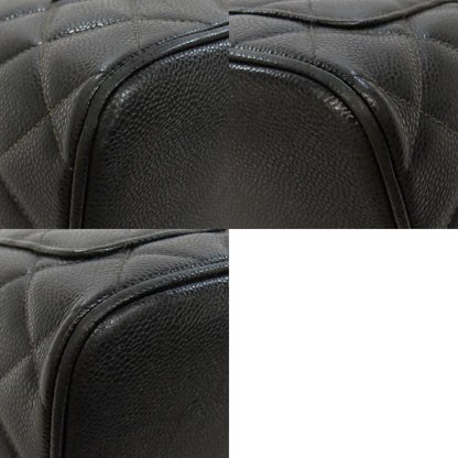 CHANEL Medallion GoldHardware Tote Bag Grained Calfskin Skin Ladies [Used]