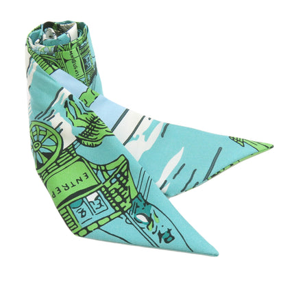 HERMES   Scarf Twilly Silk Ladies