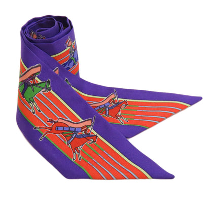 HERMES Twilly Scarf Silk Ladies [Used]