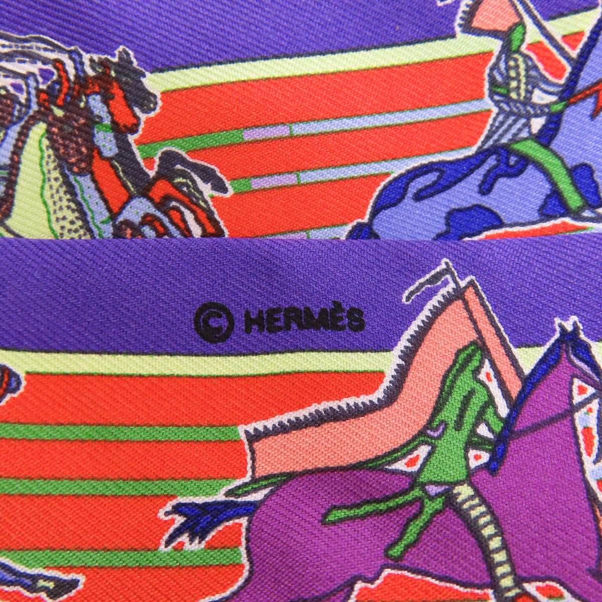 HERMES   Scarf Twilly Silk Ladies