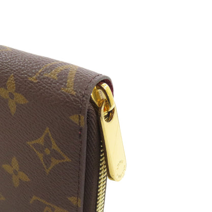 LOUIS VUITTON  M41895 Long wallet (with coin pocket) Zippy wallet Monogram canvas Ladies