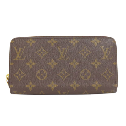 LOUIS VUITTON  M41895 Long wallet (with coin pocket) Zippy wallet Monogram canvas Ladies