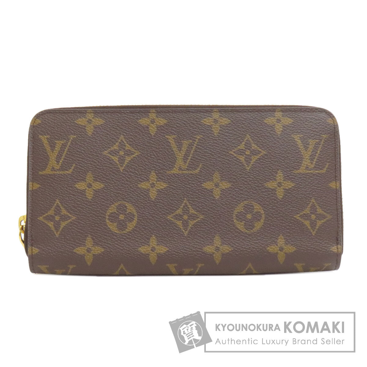 LOUIS VUITTON M41895 Zippy wallet Long wallet (with coin pocket) Monogram canvas Ladies [Used]