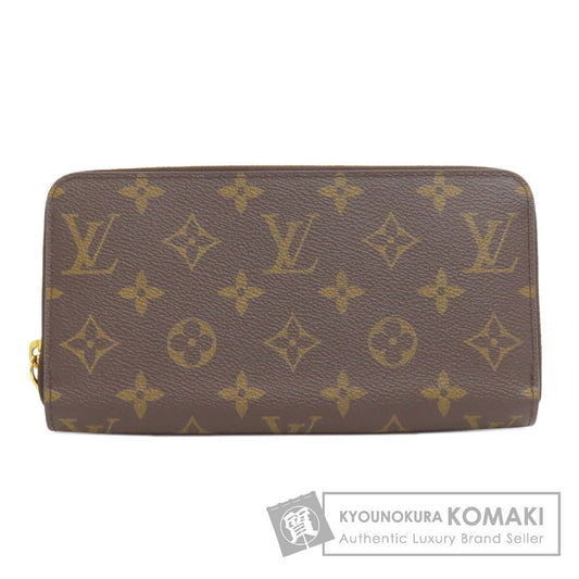 LOUIS VUITTON  M41895 Long wallet (with coin pocket) Zippy wallet Monogram canvas Ladies