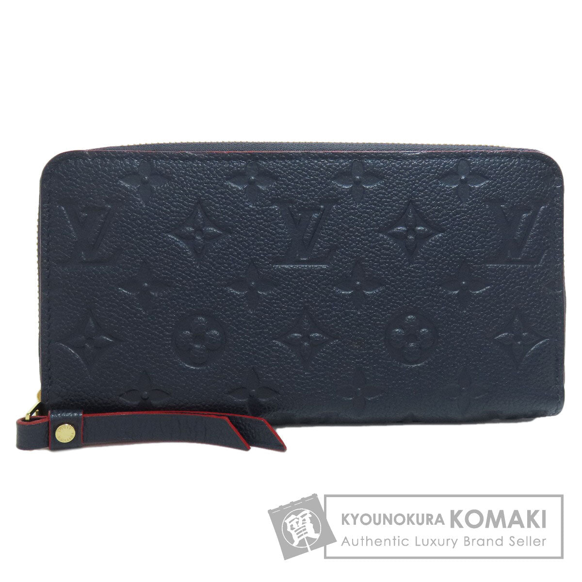 LOUIS VUITTON  M62121 Long wallet (with coin pocket) Zippy wallet Empreinte Ladies