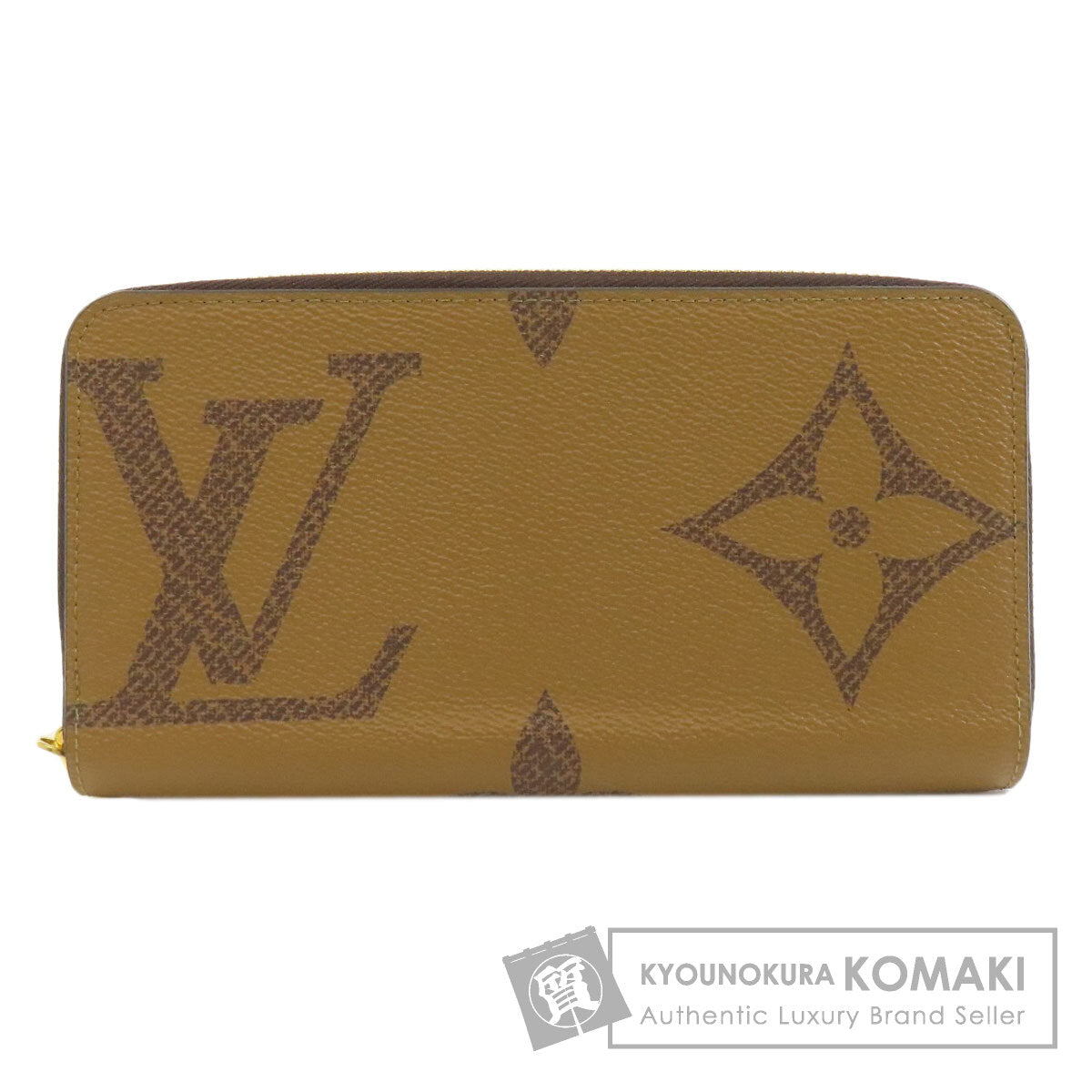 LOUIS VUITTON  M69353 Long wallet (with coin pocket) Zippy wallet Giant Monogram canvas Ladies