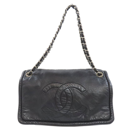 CHANEL   Shoulder Bag Matelasse COCO Mark SilverHardware Lambskin Ladies