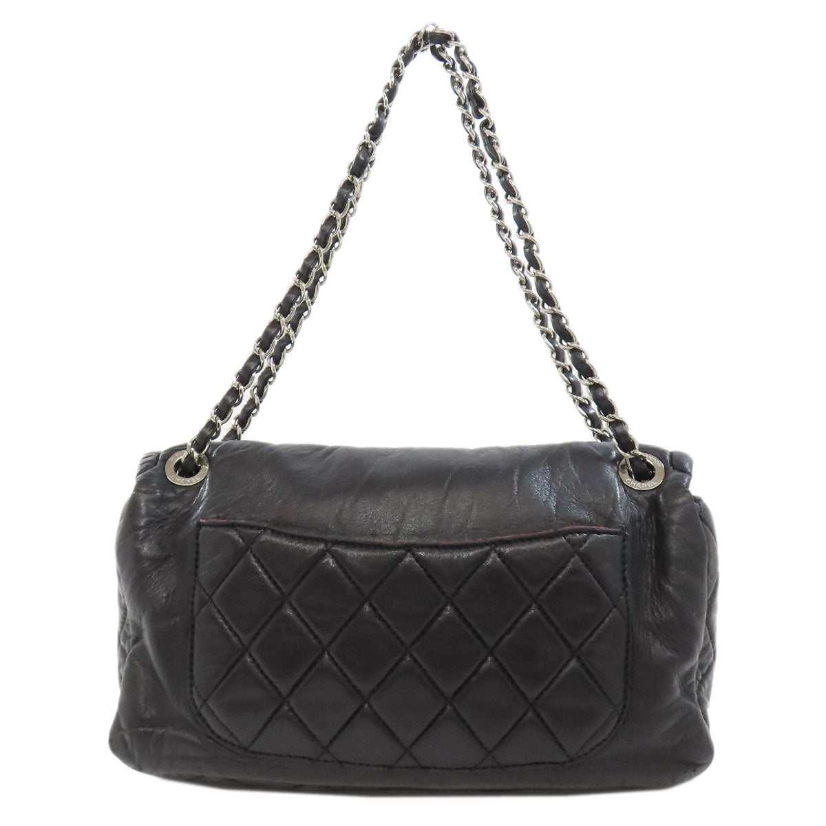 CHANEL   Shoulder Bag Matelasse COCO Mark SilverHardware Lambskin Ladies