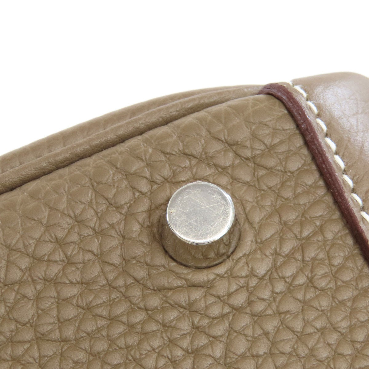 HERMES Lindy 26 SilverHardware Handbag Taurillon Clemence Ladies [Used]
