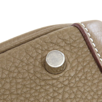 HERMES Lindy 26 SilverHardware Handbag Taurillon Clemence Ladies [Used]