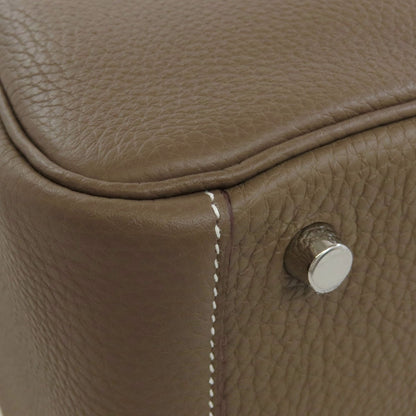 HERMES Lindy 26 SilverHardware Handbag Taurillon Clemence Ladies [Used]
