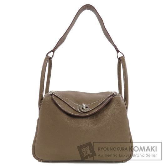 HERMES Lindy 26 SilverHardware Handbag Taurillon Clemence Ladies [Used]