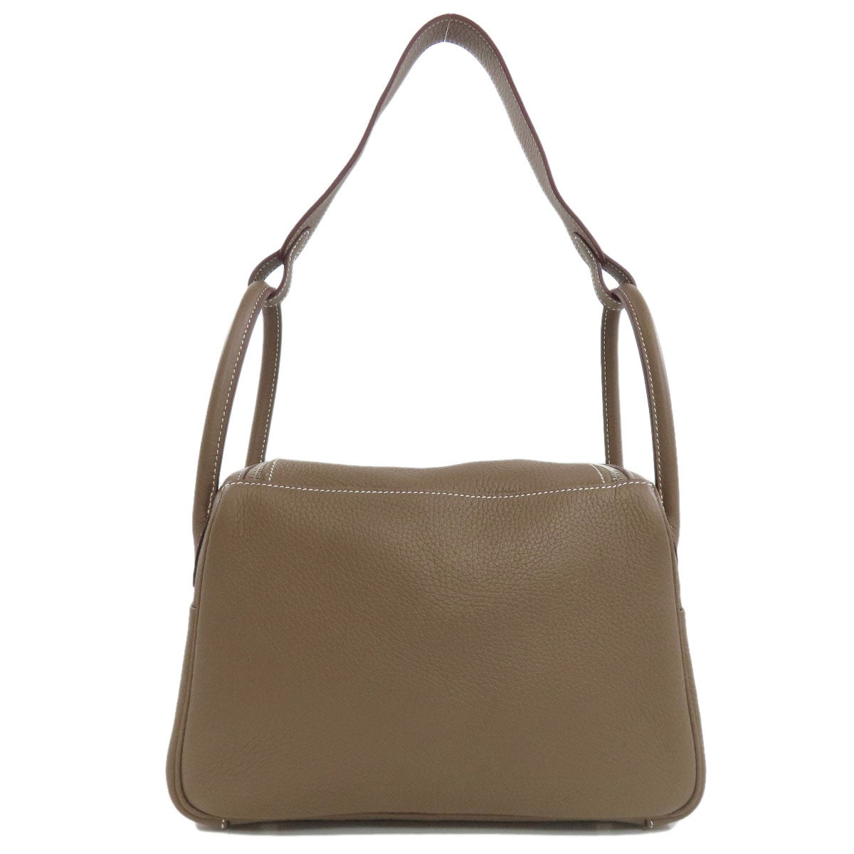 HERMES Lindy 26 SilverHardware Handbag Taurillon Clemence Ladies [Used]
