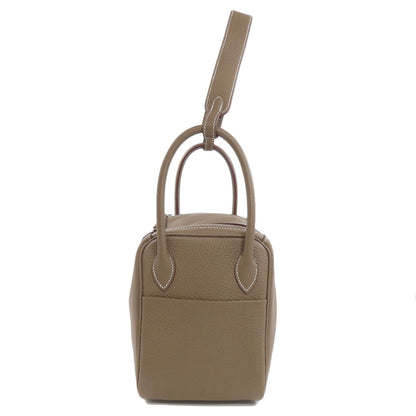 HERMES Lindy 26 SilverHardware Handbag Taurillon Clemence Ladies [Used]
