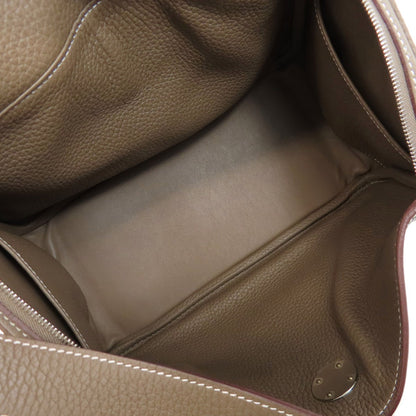 HERMES Lindy 26 SilverHardware Handbag Taurillon Clemence Ladies [Used]