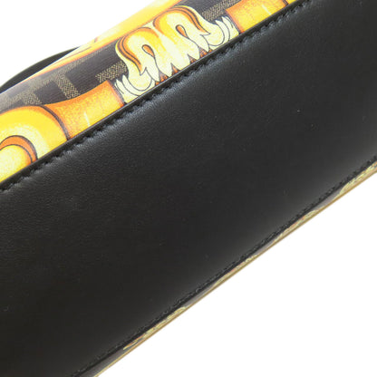 FENDI Fender Che Mini Peekaboo Handbag Calf Ladies [Used]