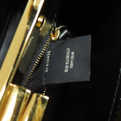 FENDI Fender Che Mini Peekaboo Handbag Calf Ladies [Used]