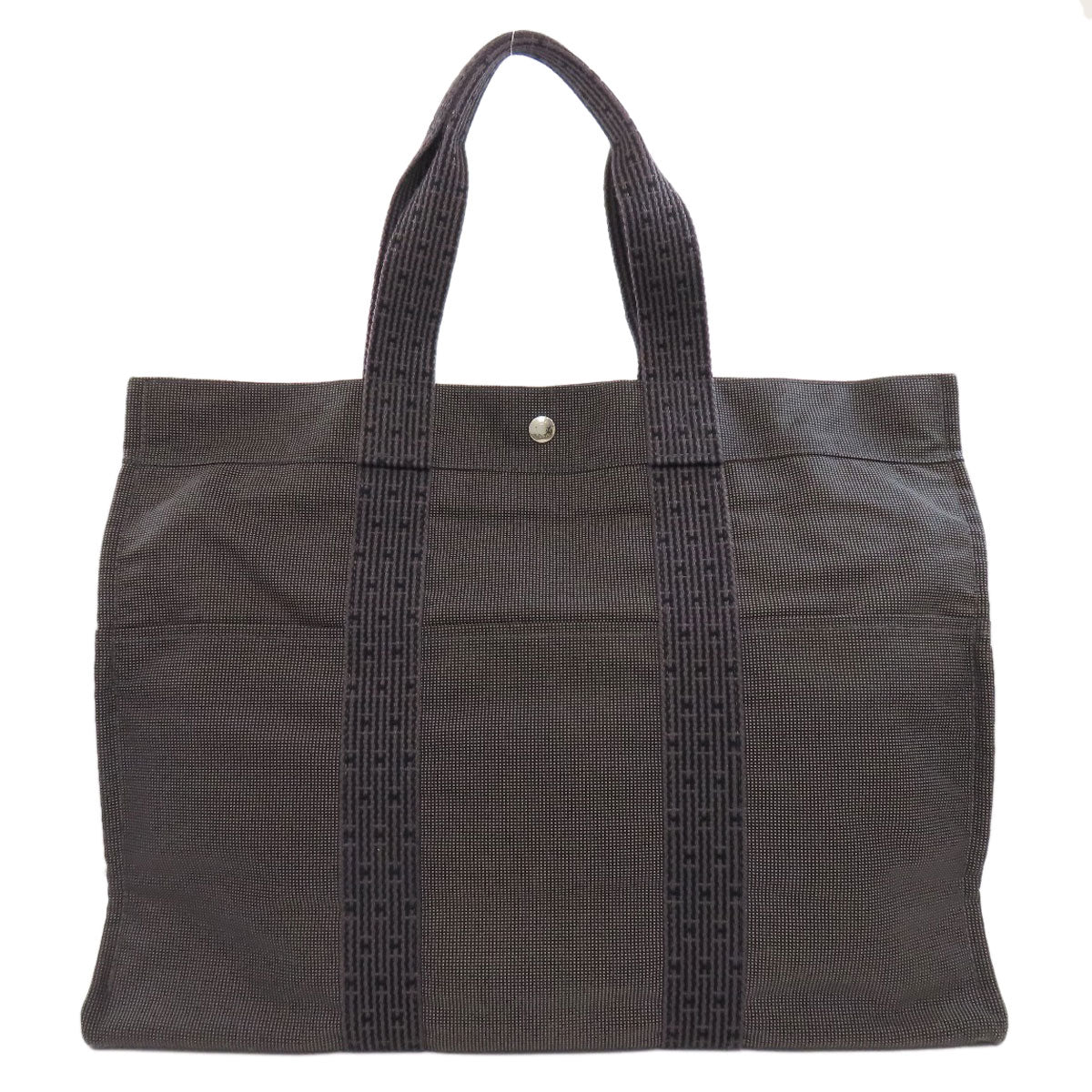 HERMES Her LineGM Handbag Canvas Ladies [Used]