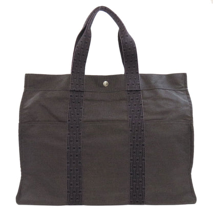 HERMES Her LineGM Handbag Canvas Ladies [Used]
