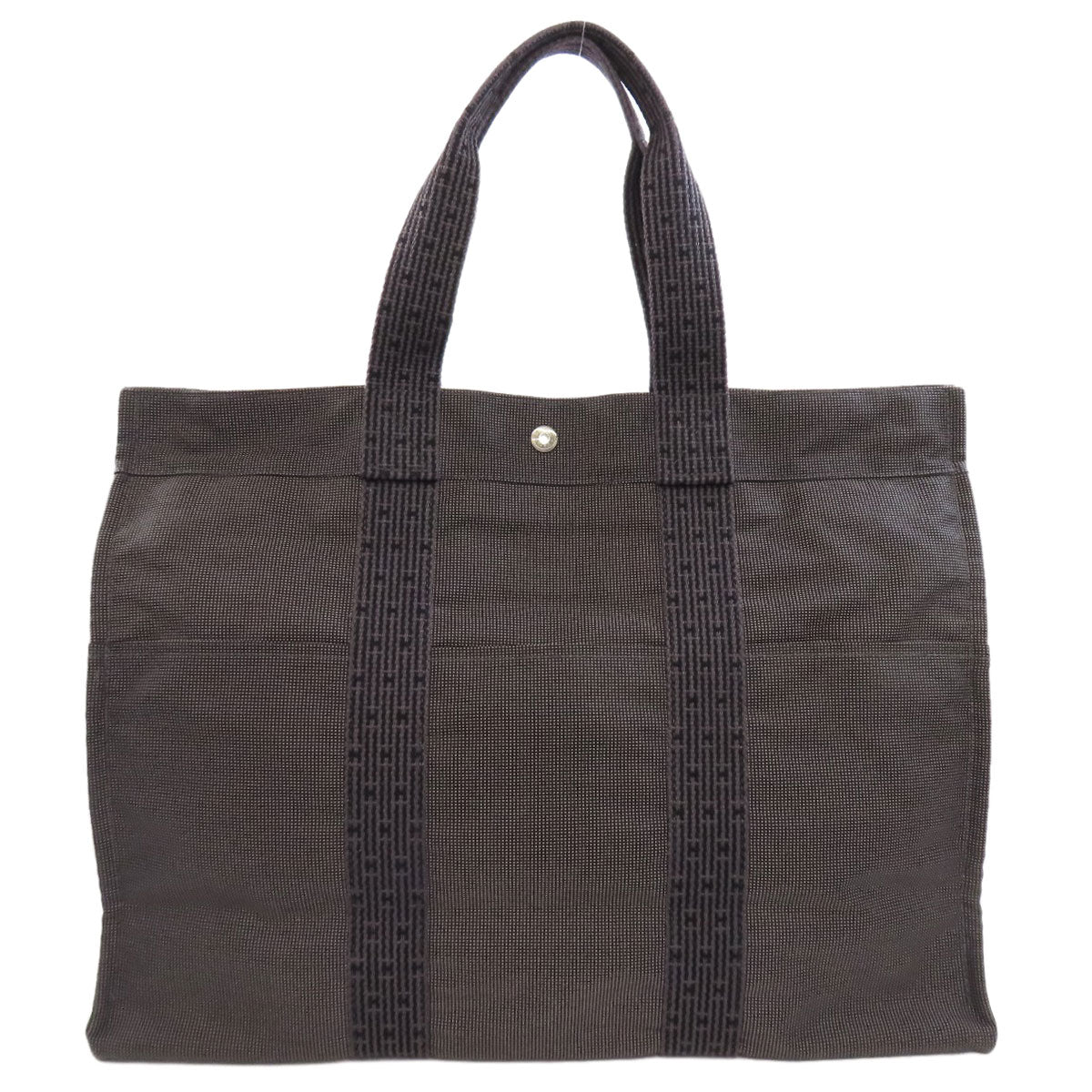 HERMES Her LineGM Handbag Canvas Ladies [Used]