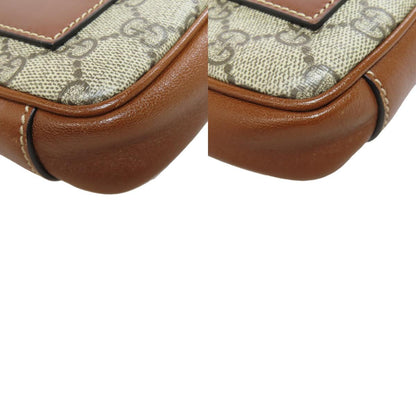 グッチ 658487 GGスプリーム 2WAY ショルダーバッグ PVC レディース 【中古】【GUCCI】