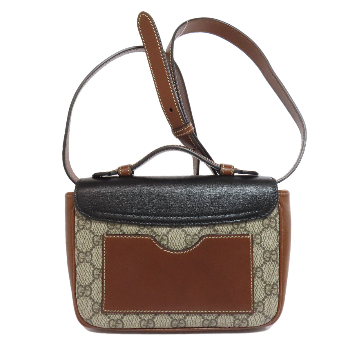 グッチ 658487 GGスプリーム 2WAY ショルダーバッグ PVC レディース 【中古】【GUCCI】