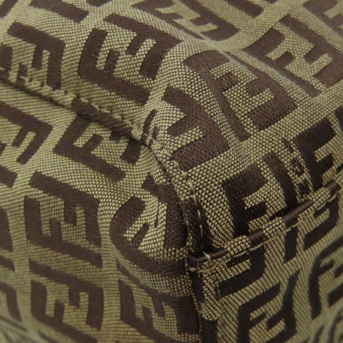 FENDI   Handbag Zucca pattern Canvas Ladies