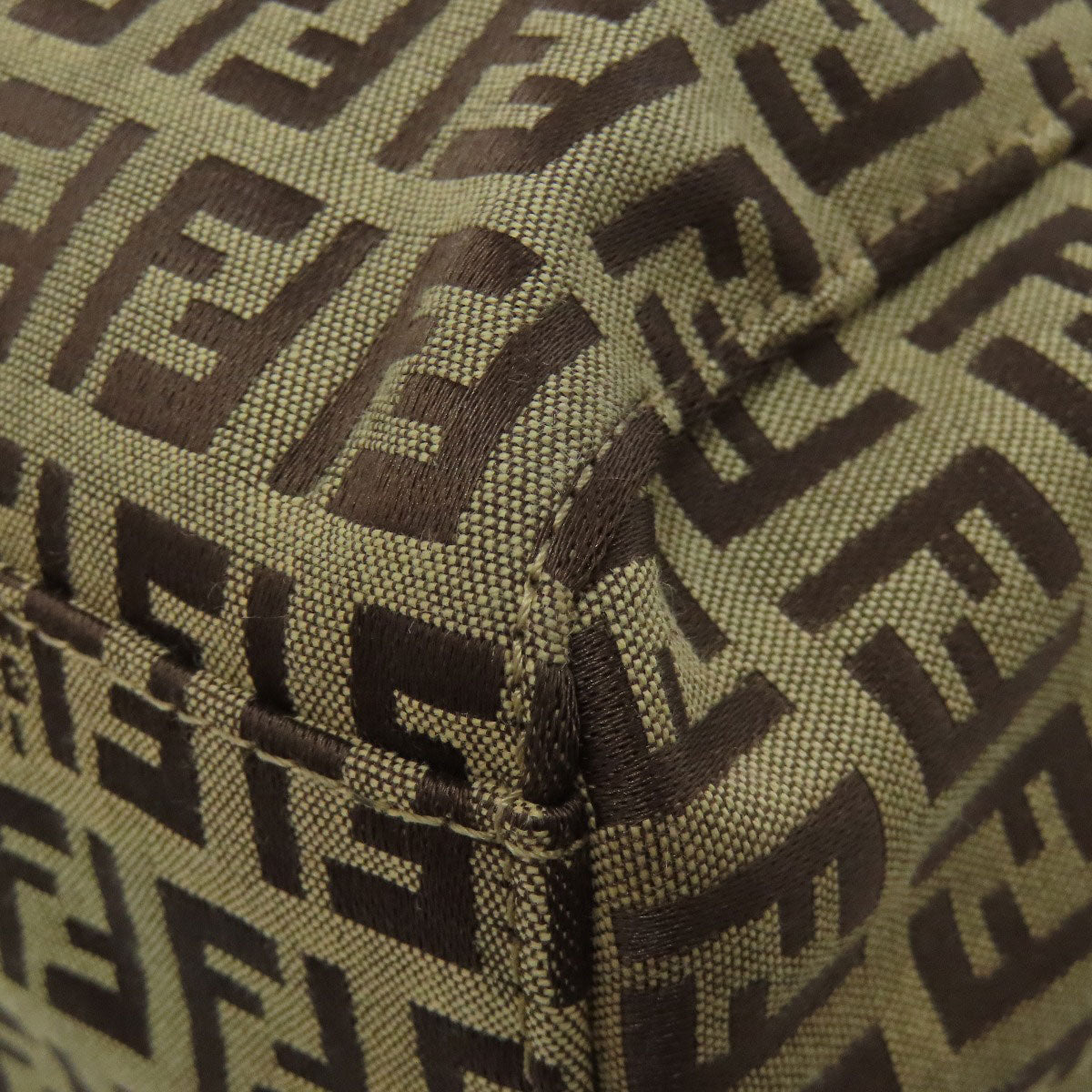 FENDI   Handbag Zucca pattern Canvas Ladies