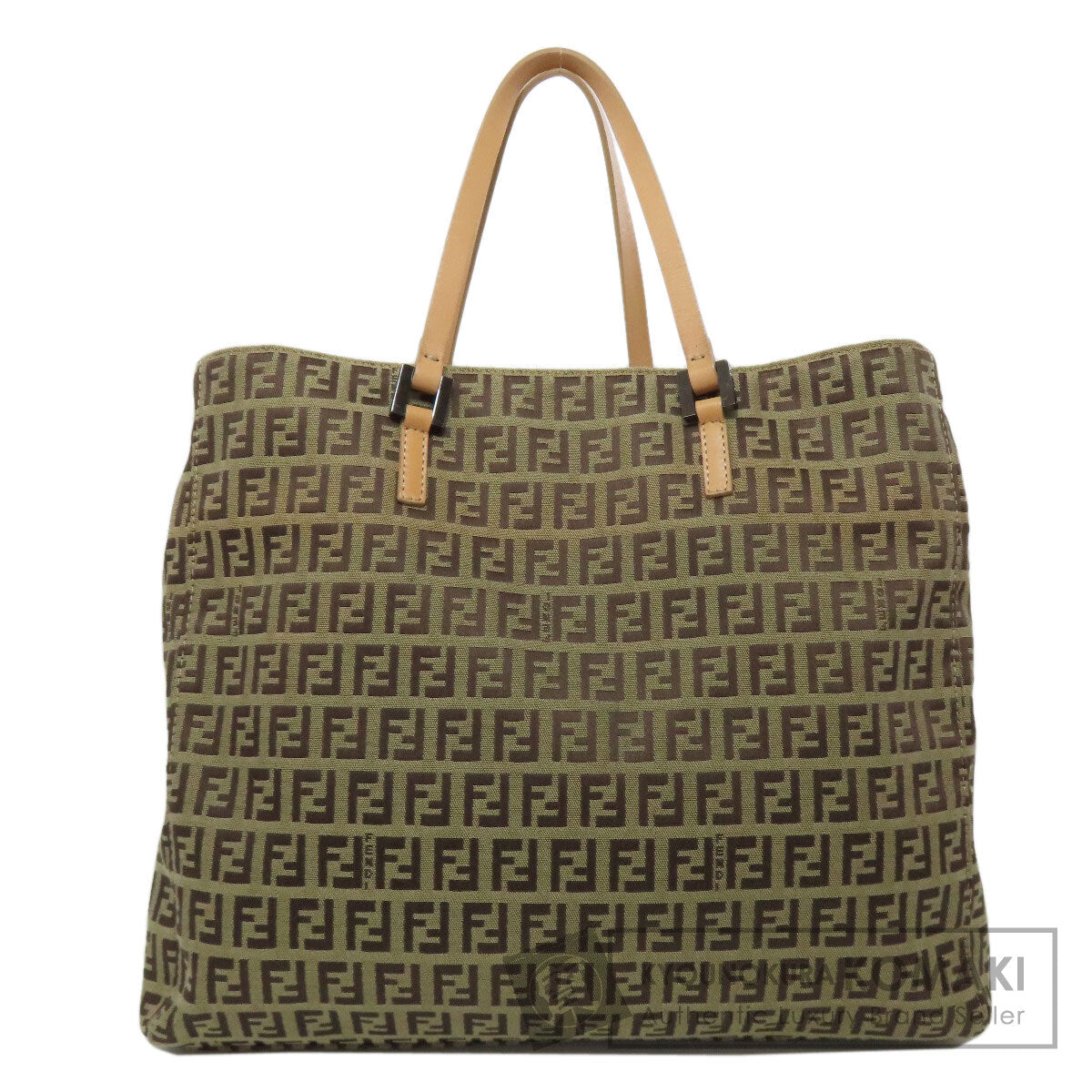 FENDI   Handbag Zucca pattern Canvas Ladies